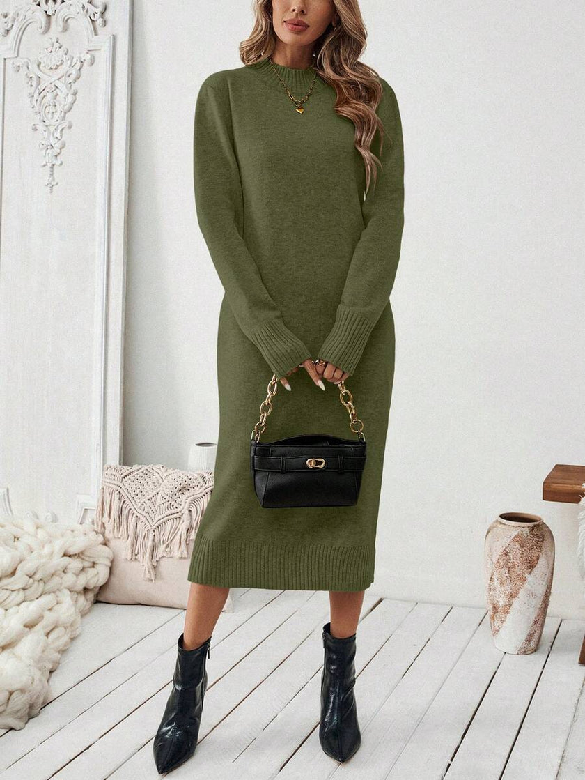 Clara – Winter Dress Women’s Casual | Sweater Dress - 30