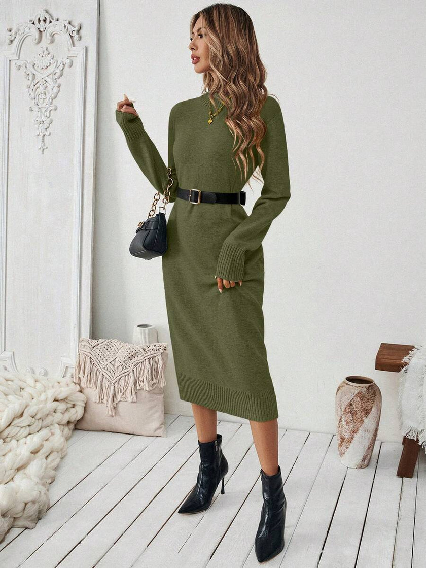 Clara – Winter Dress Women’s Casual | Sweater Dress - 31