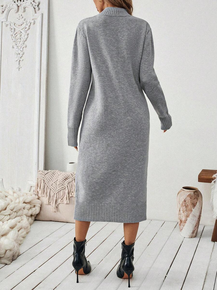 Clara – Winter Dress Women’s Casual | Sweater Dress - 20
