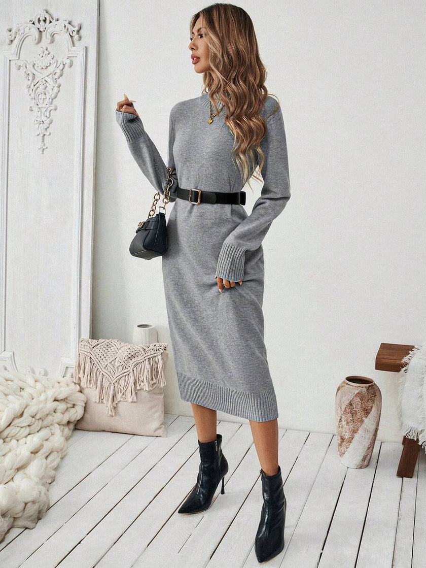 Clara – Winter Dress Women’s Casual | Sweater Dress - 22