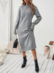 Clara – Winter Dress Women’s Casual | Sweater Dress - 23