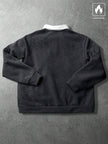 Loose Fit Polo Neck Sweatshirt - 45