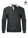 Loose Fit Polo Neck Sweatshirt - 47