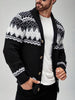 Black Embroidered Cardigan - 13