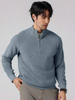 Stylish Half Zip Sweater - 89