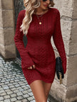 Emma – Winter Dress + Women’s - Cozy Casual | Sweater Dress - 86