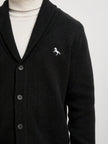Black Embroidered Cardigan - 26