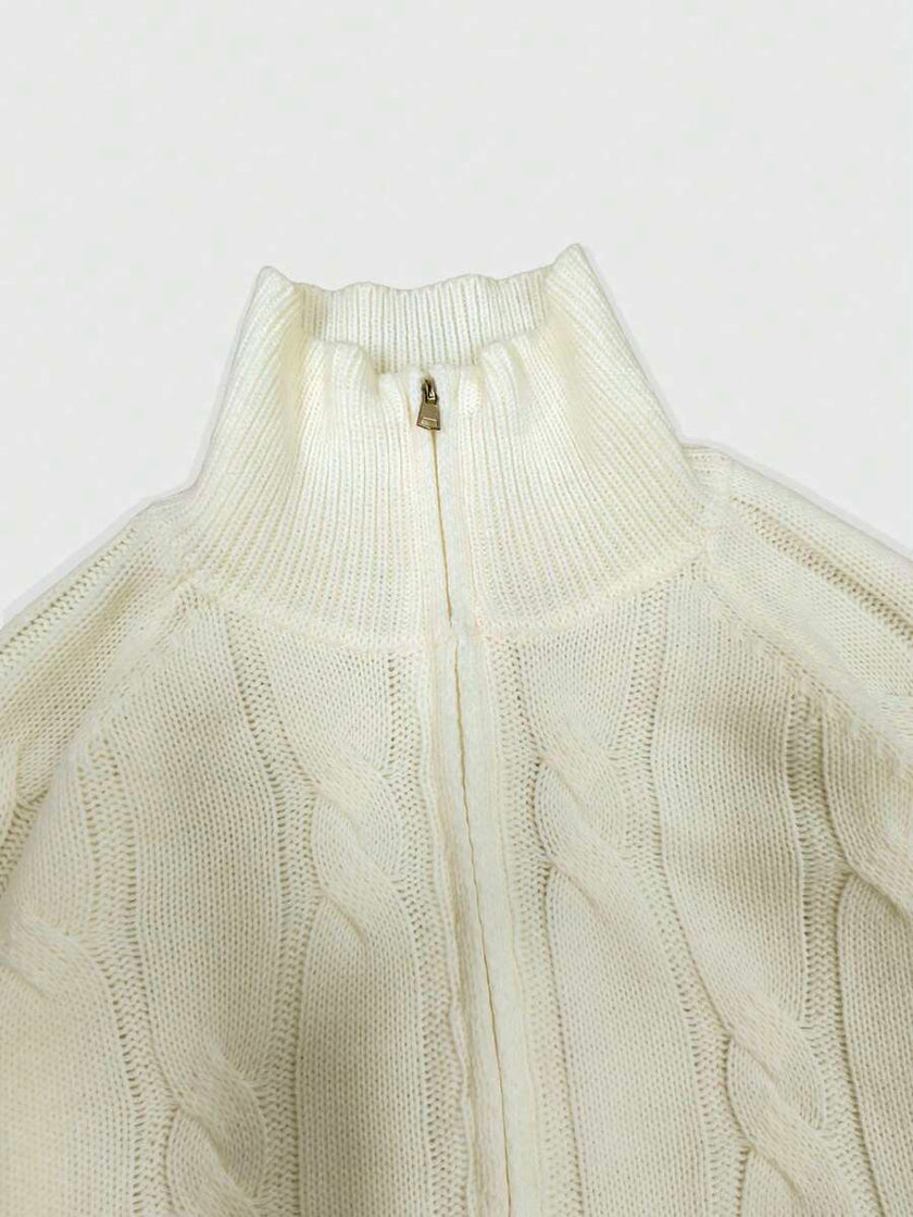 Stylish Half Zip Sweater