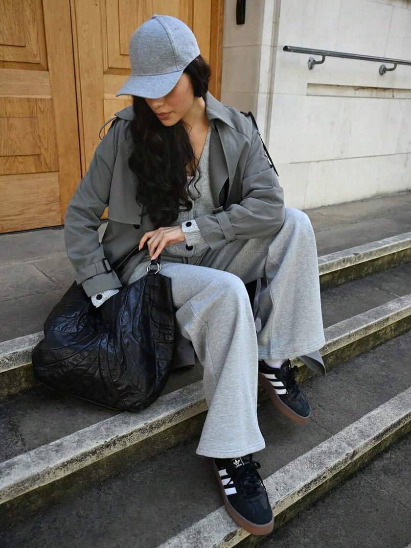 Casual Trench Coat Brown - 28