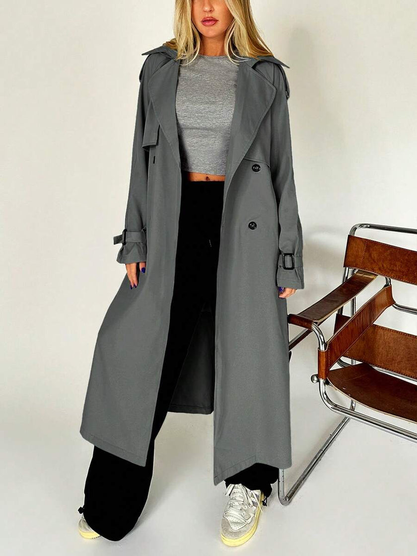 Casual Trench Coat Brown - 31