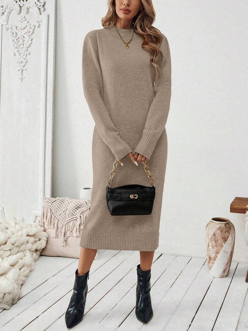 Clara – Winter Dress Women’s Casual | Sweater Dress - 45