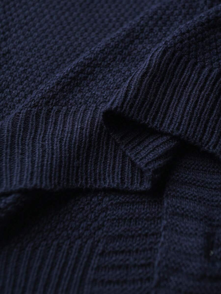 Black Embroidered Cardigan - 12