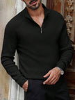 Stylish Half Zip Sweater
