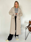 Casual Trench Coat Brown - 19