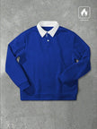 Loose Fit Polo Neck Sweatshirt - 58