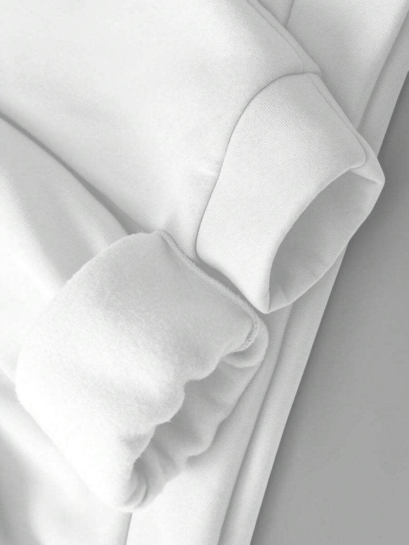 Loose Fit Polo Neck Sweatshirt - 27