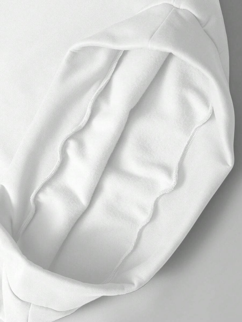 Loose Fit Polo Neck Sweatshirt - 28