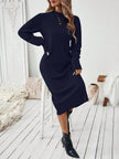 Clara – Winter Dress Women’s Casual | Sweater Dress - 63
