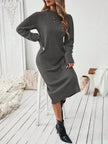 Clara – Winter Dress Women’s Casual | Sweater Dress - 55
