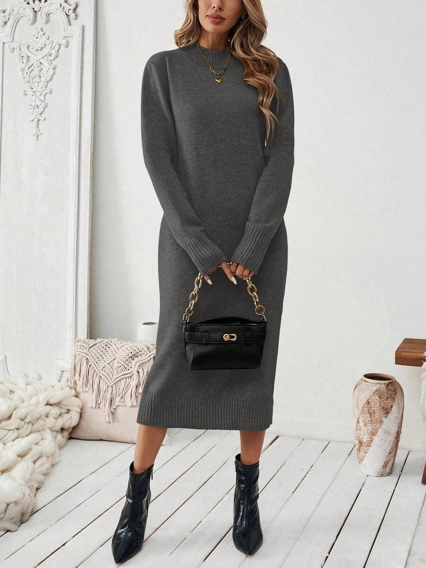 Clara – Winter Dress Women’s Casual | Sweater Dress - 56