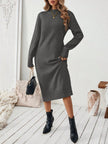 Clara – Winter Dress Women’s Casual | Sweater Dress - 57