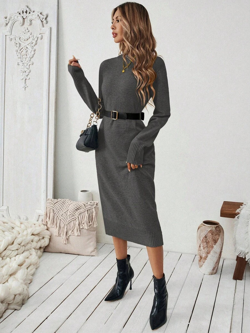 Clara – Winter Dress Women’s Casual | Sweater Dress - 59