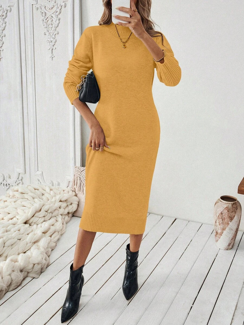 Clara – Winter Dress Women’s Casual | Sweater Dress - 50