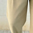 Men’s FJØRNA straight leg corduroy trousers, casual pants with a classic fit and textured fabric, shown in a neutral color.