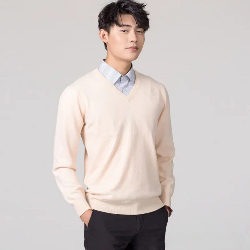 Mark – Crew Neck Men’s Slim-Fit Sweater | Classic Style 18