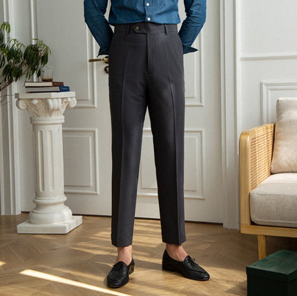 Allesio - Stylish Straight-Cut Trousers for Effortless Care