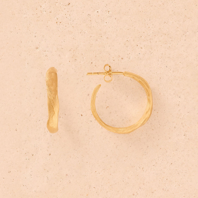 Zara – Women’s Gold Plated Earrings | Roman Inspired Elegance 1