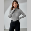 Women's Ribbed Turtleneck Sweater