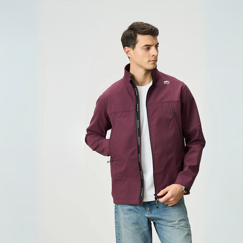 Mark – Black Bomber Jacket Men - Stylish Oversized | Outdoor Jacket 1