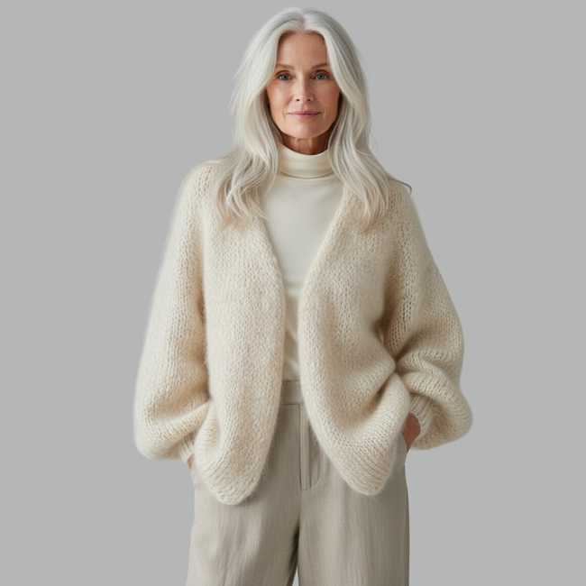 Womens Stylish Cardigan with Flared Sleeves | Modern