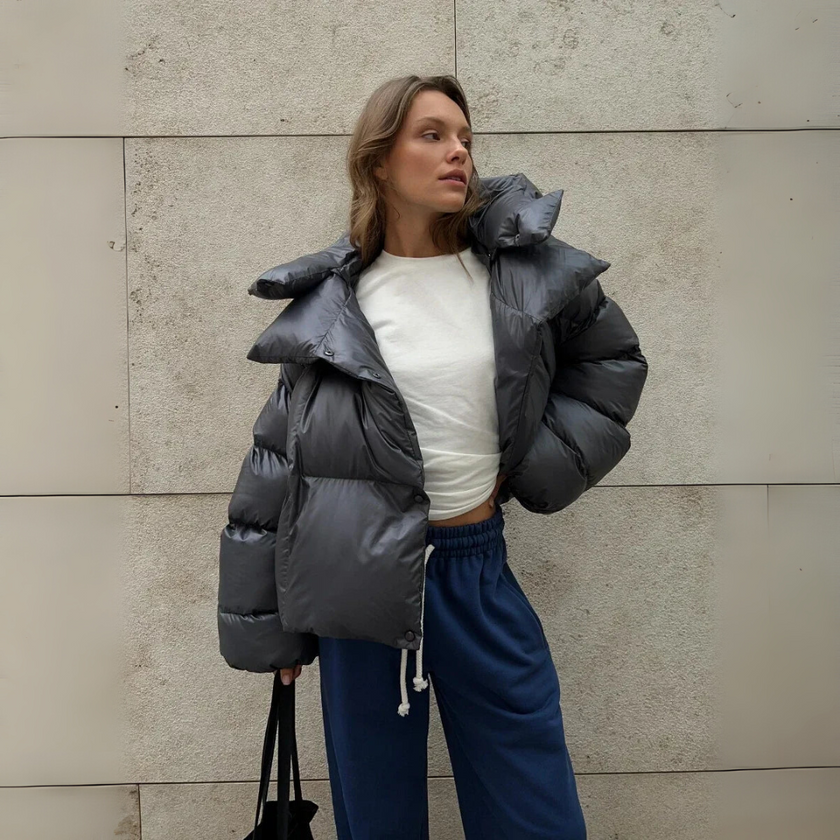 Zillow – Women’s Vintage Puffer Jacket | Cozy Quilted Style