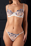 BLOEI Blue To-Delt Lingerie Set
