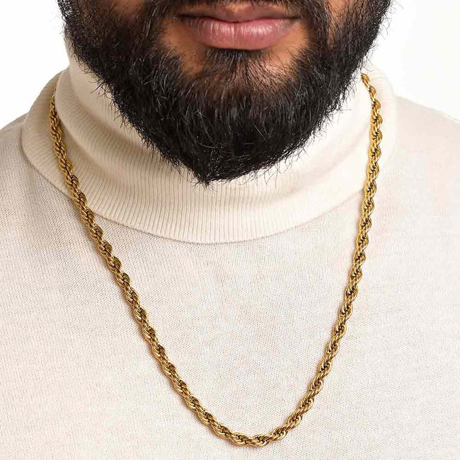 Alex – Gold Chain Necklace for Men - Elegant/Classic | Men's Necklace 1