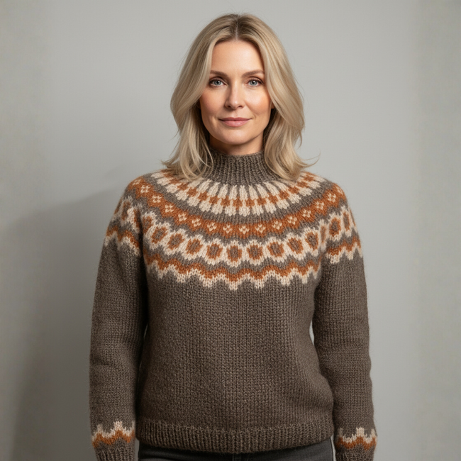 Cozy Turtleneck Sweater Wool