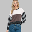 Striped Knit Pullover