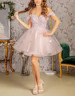 Mint green FJØRNA sleeveless tulle cocktail dress for women, featuring a stylish and elegant design for special occasions.