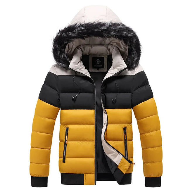 Faux Fur Hooded Thermo-Winter Jacket