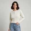 Fiona – Cardigan Knitted Women’s Slim Fit | Stylish Top
