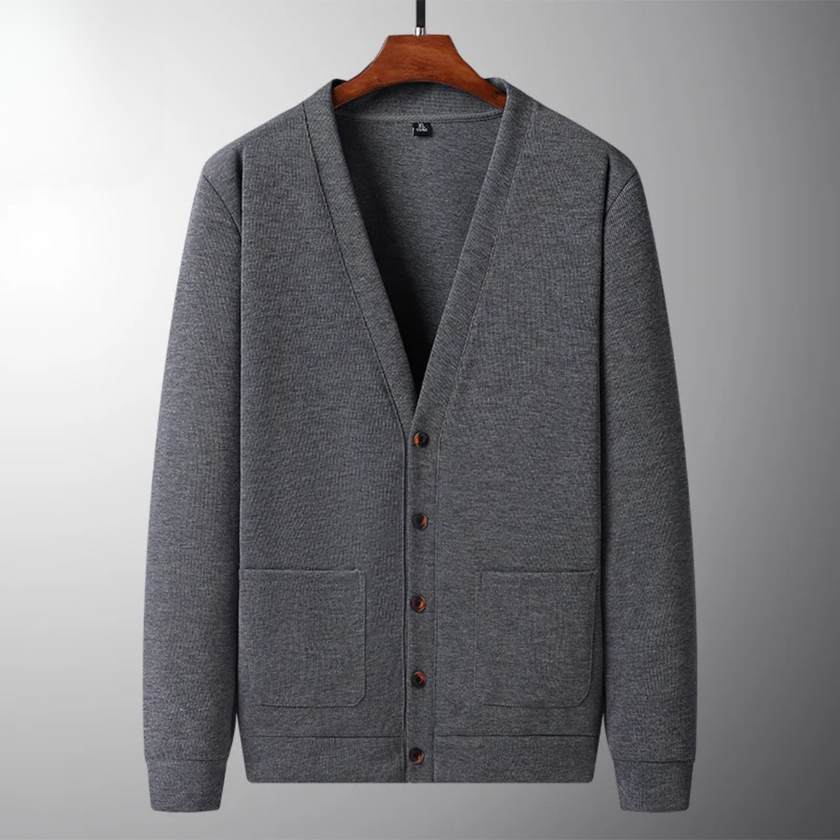 Jack – Men's Black Cardigan | Stylish Knit Outerwear 5