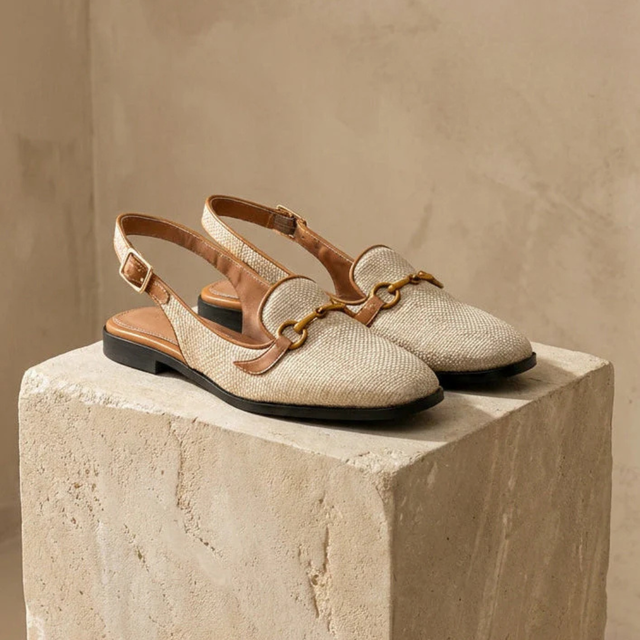 Ankle Strap Buckle Flat Sandals Women