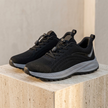 Men’s FJØRNA lightweight mesh trainers with breathable upper and non-slip sole, designed for comfort and support during active wear.