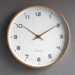 Scandinavian Wooden Wall Clock
