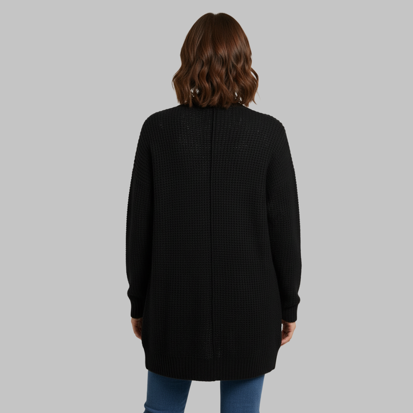 Elegant Long Cardigan V-Neck