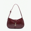 Chic Crescent Bag Burgundy