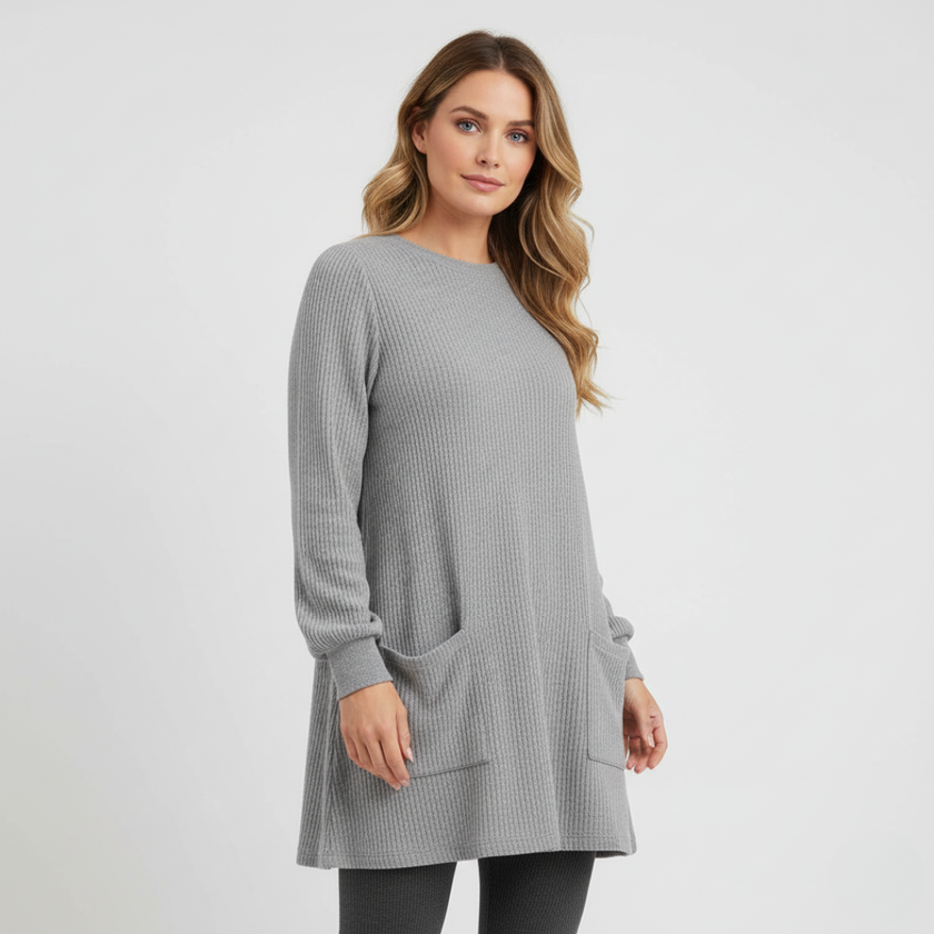 Emma – Crew Neck Women’s Cozy Sweater | Chic Knit