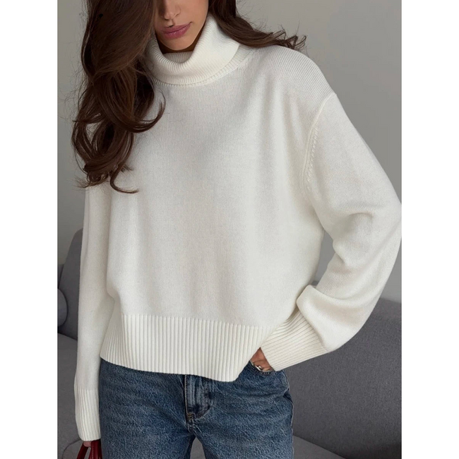 Hannah – jumper Women’s Cozy Turtleneck | Knit Sweater 1